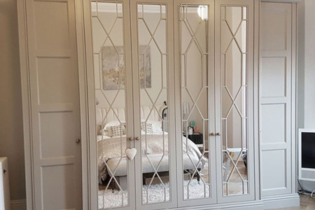 fitted fretwork wardrobes