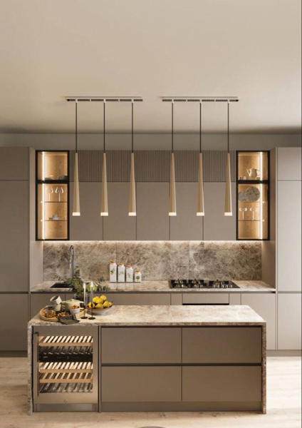 modern kitchen lighting