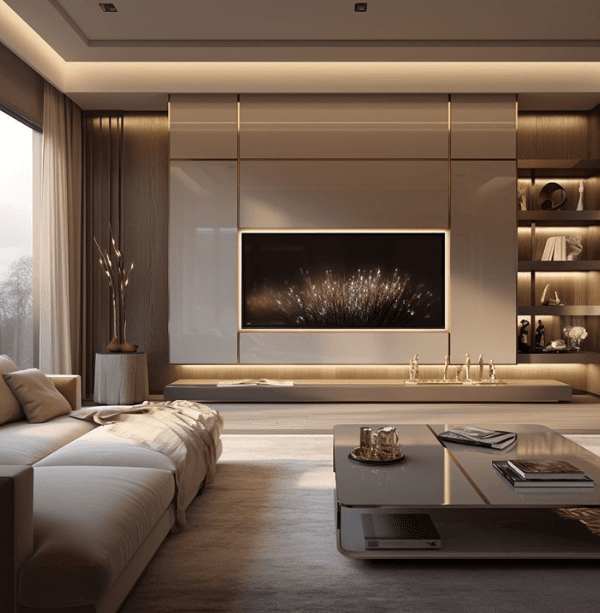 TV Media wall ideas
