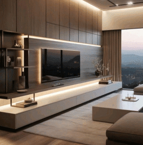 modern Media wall ideas