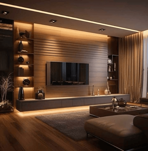 modern Media wall ideas