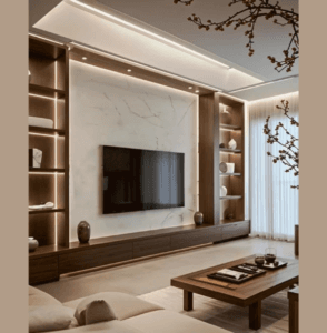 Custom luxury media wall UK