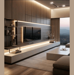 High-end media wall design UK