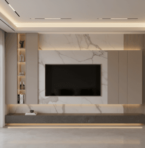 Luxury media wall installation UK